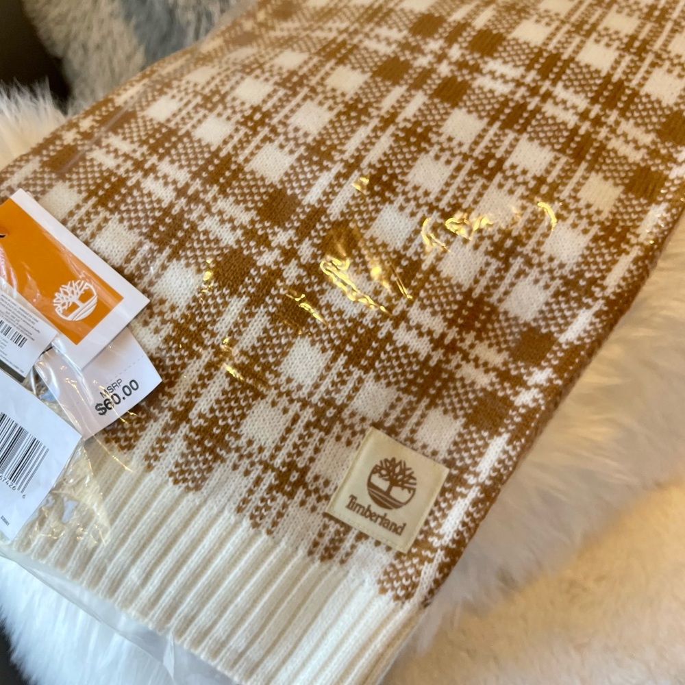 TIMBERLAND NWT | Buffalo Plaid Scarf | One Size |